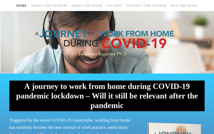 A Journey to work from home during COVID-19 pandemic lockdown
